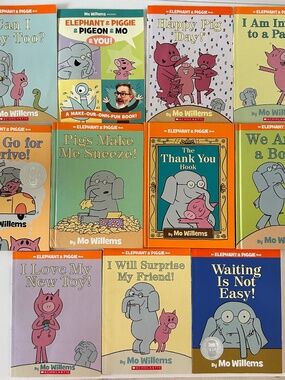 Mo Willems Elephant Piggie Book Lot Of  12 Learning To Read Hardcover Softcover
